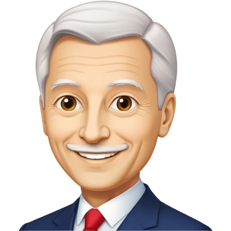 A statesmen becoming the most charismatic president of romania in its entire history emoji