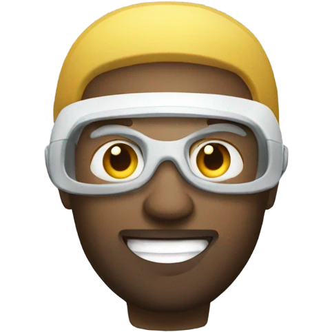 hi tec person emoji