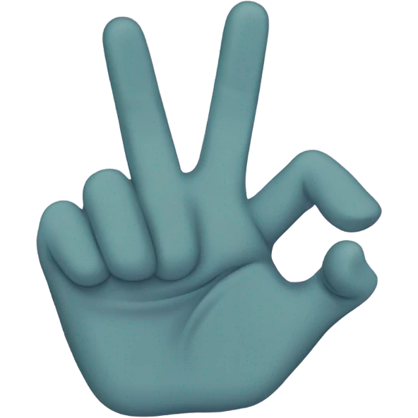 hand that shows rock up sign  emoji