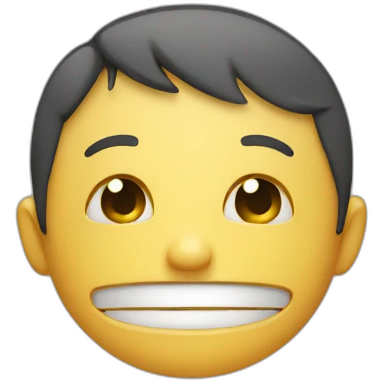 smile but crying emoji