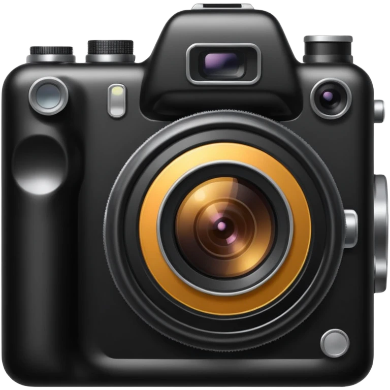 photo camera, modern look, no text emoji