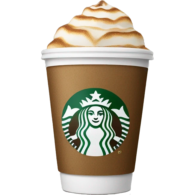 starbucks coffee cup emoji