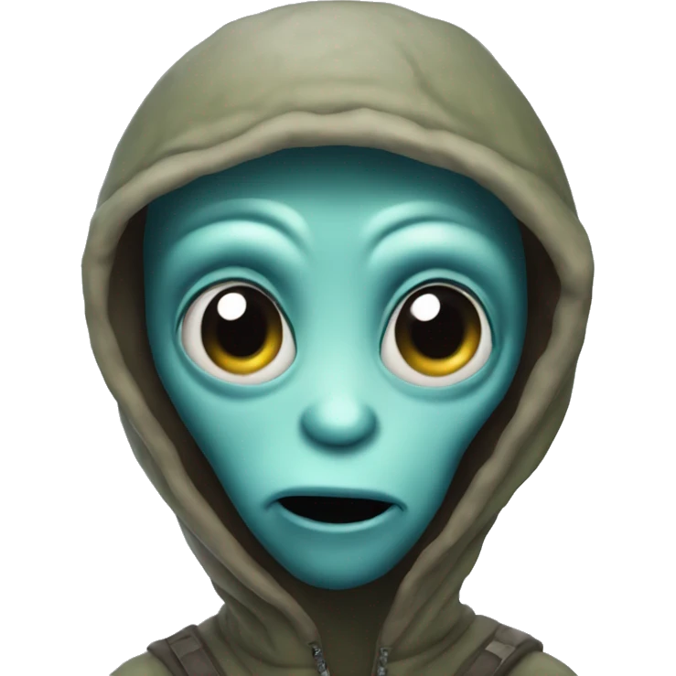 Freezing Alien emoji