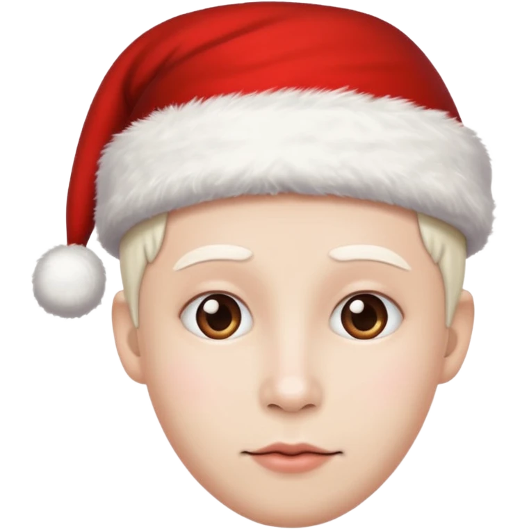 Now make the christmas head White  emoji