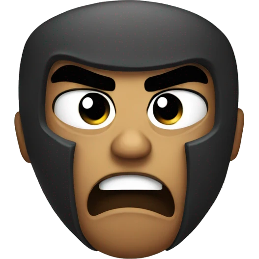 angry boxing  emoji