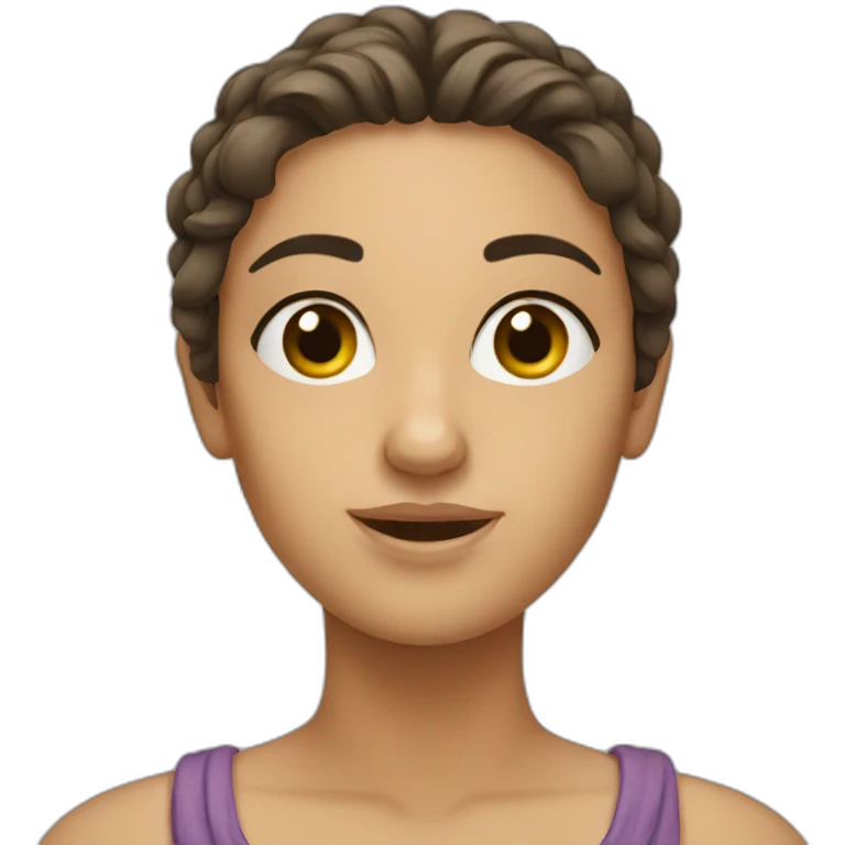 Greek female emoji