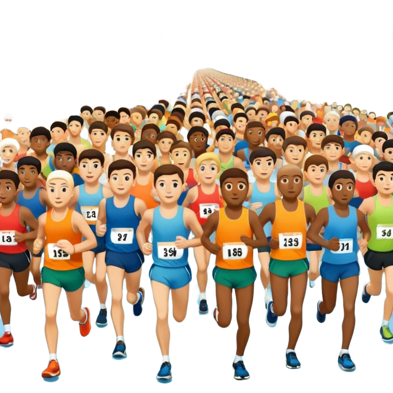 marathon  emoji