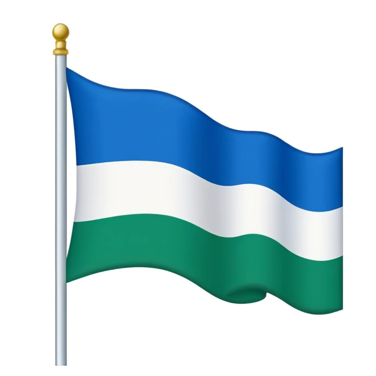 Khabarovsk Krai flag waving emoji