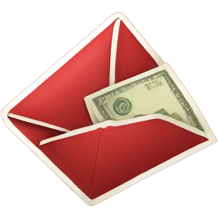 red money envelope  emoji