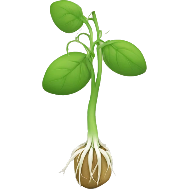 bean sprout emoji