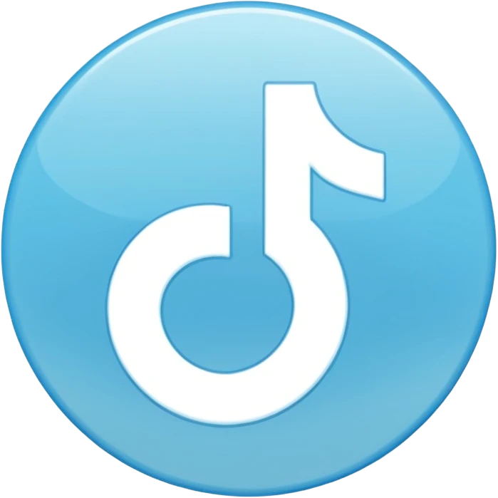 A sky-blue circle and a ☑️ With a Verified type tiktok checker symbol Verified  emoji