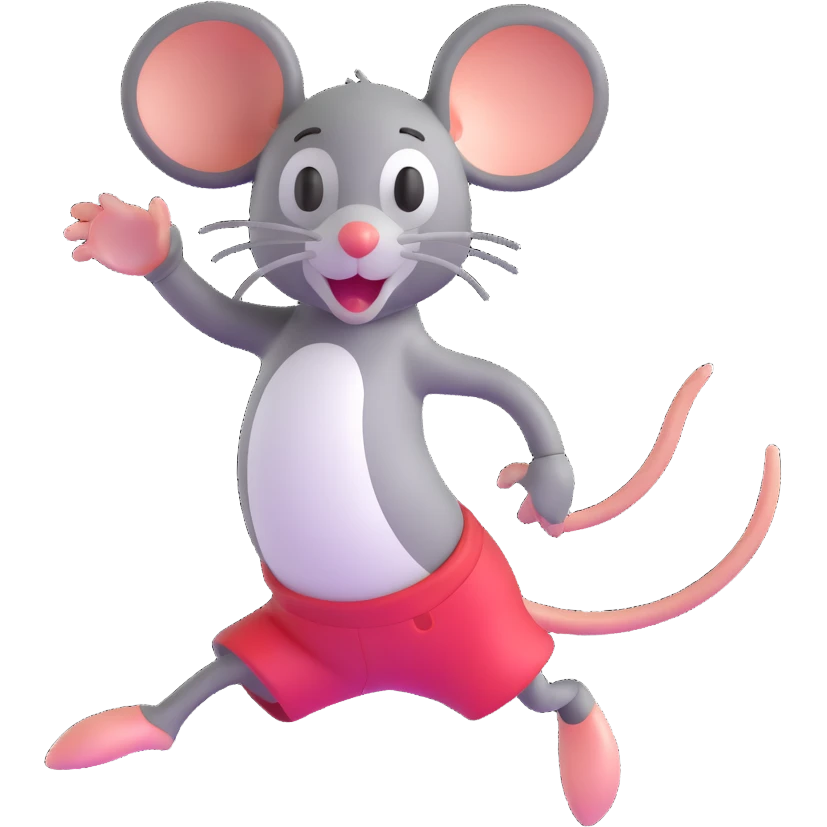dancing mouse emoji