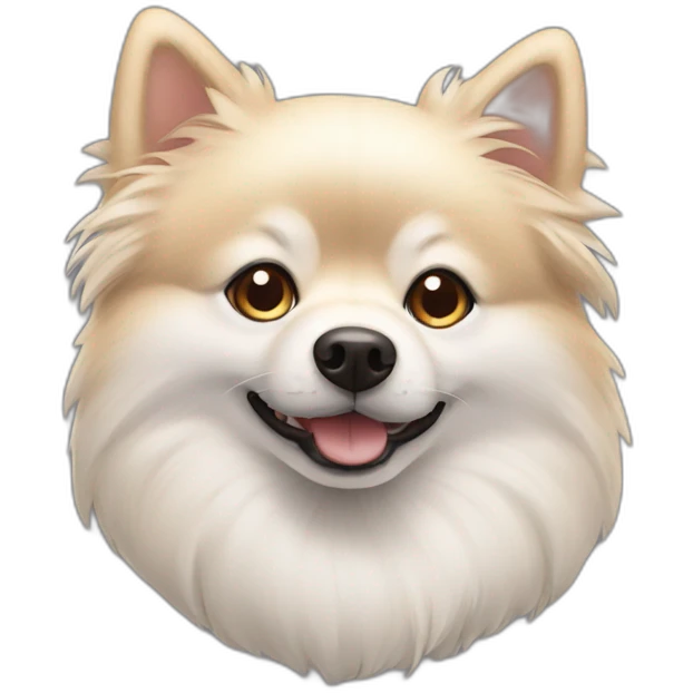 Spitz japonais chien emoji