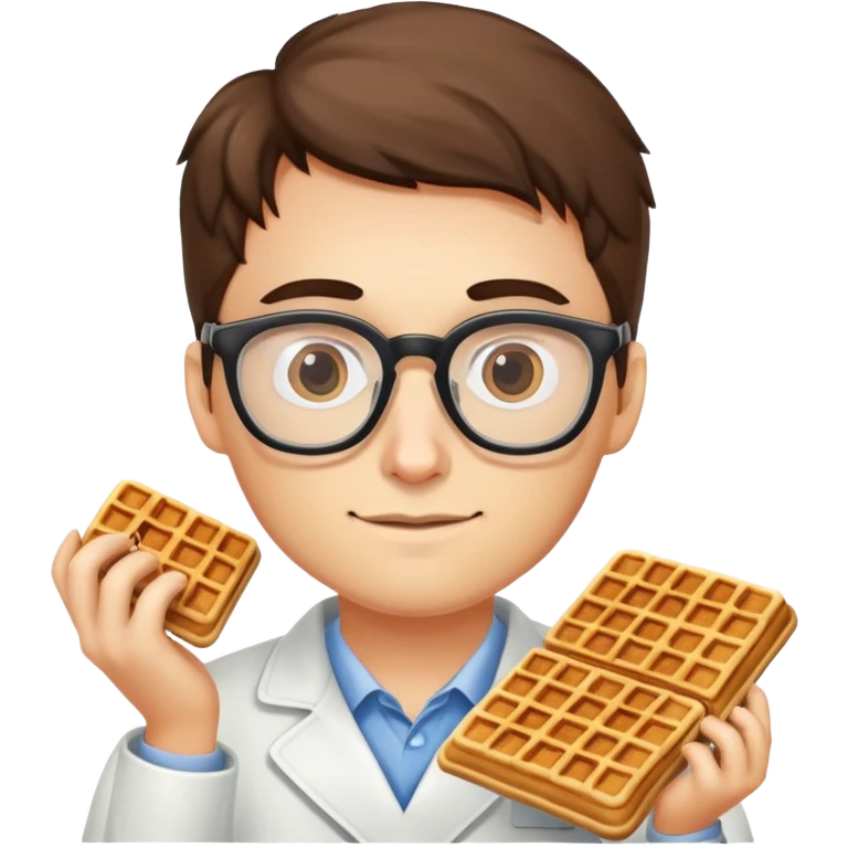 Программист, который готовит вафли  emoji