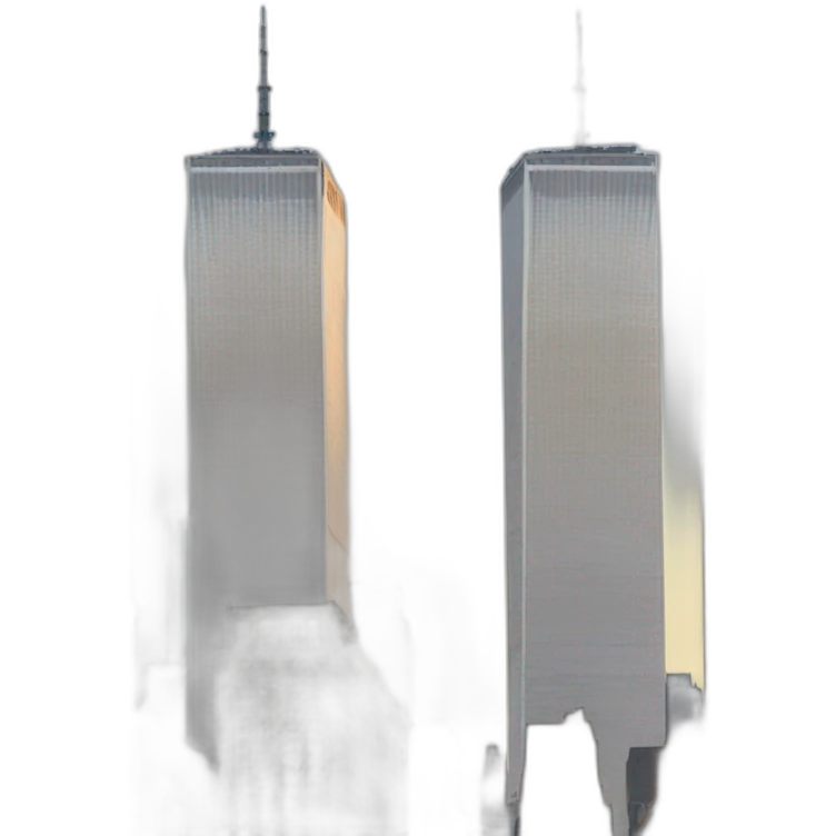 the twin towers during september 11 2001 emoji