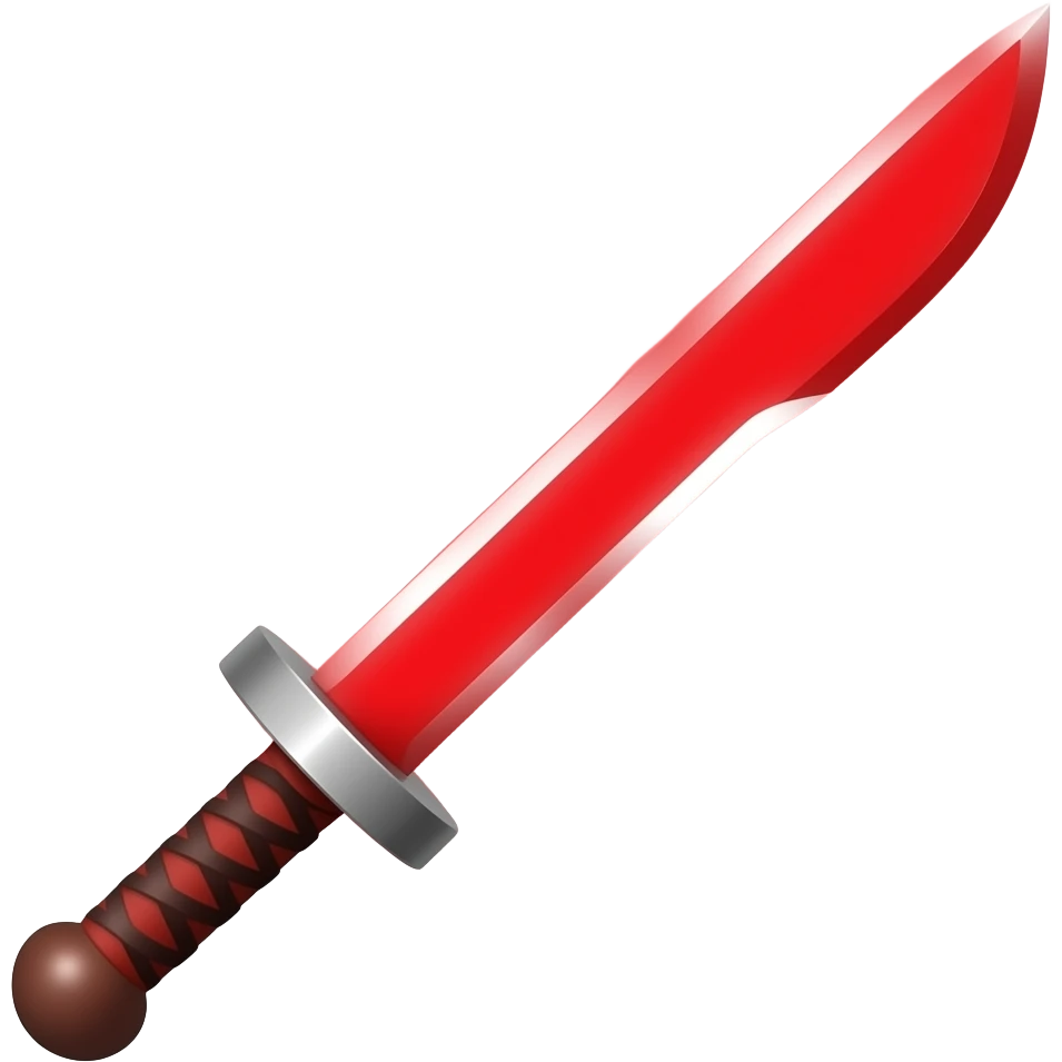 red light blade emoji