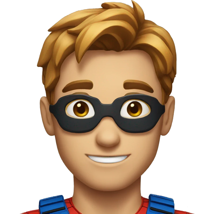 spider-man round face emoji