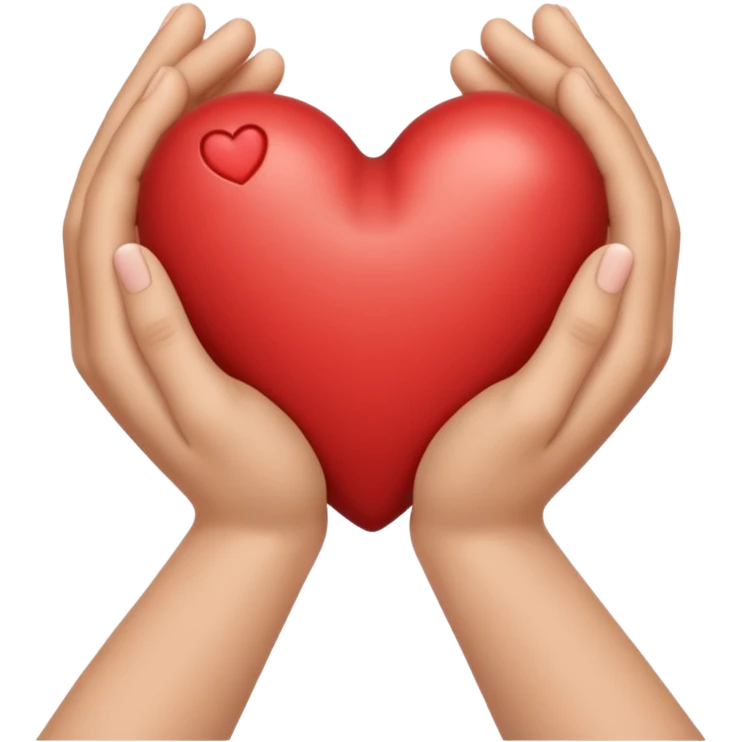 heart hug emoji