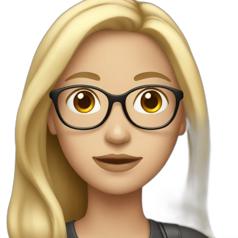 Female photographer light skinned long hair emoji