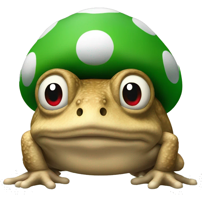Toad super mario  emoji