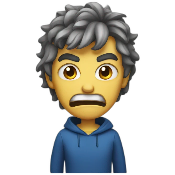 Angry emoji