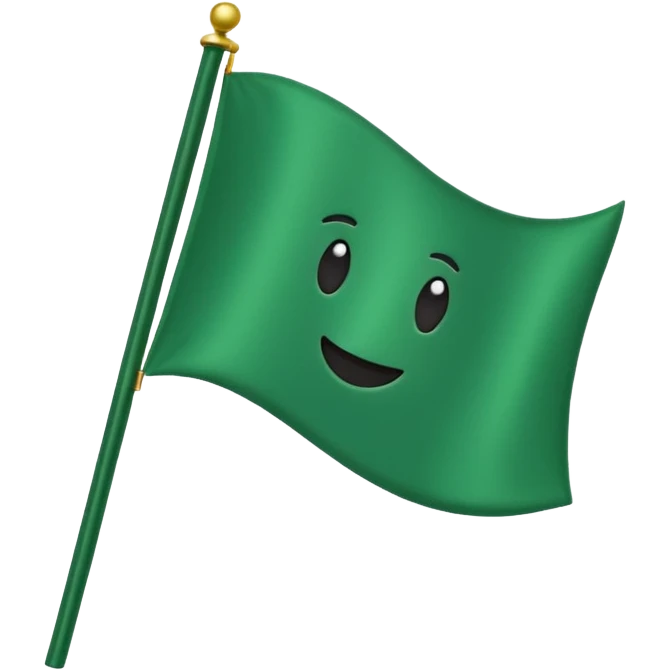 Green  flg emoji