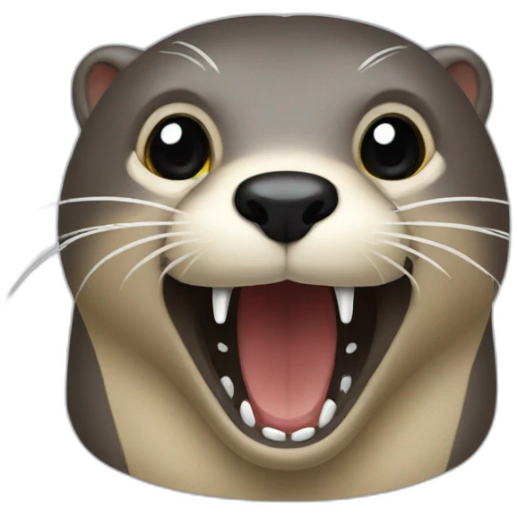 Loutre sur torture emoji