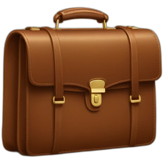 brown Briefcase' emoji