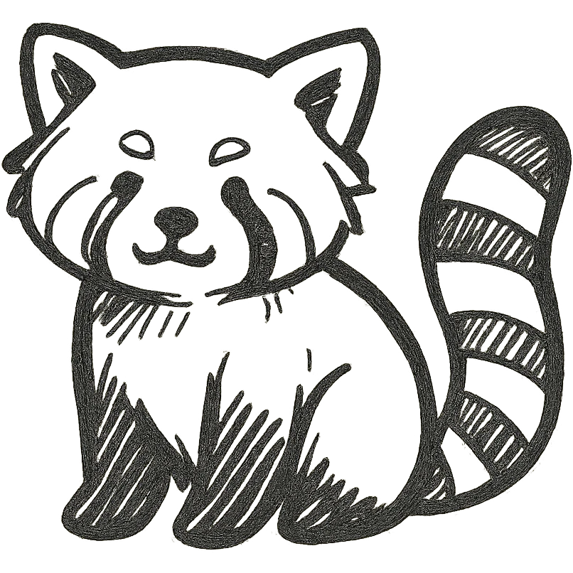 red panda emoji