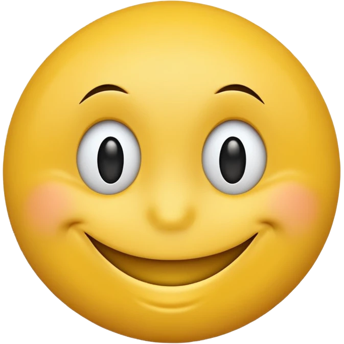 carita feliz con fondo amarillo emoji