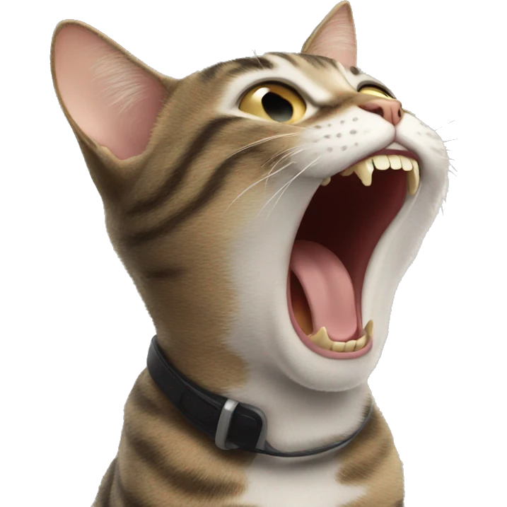 cat singing emoji