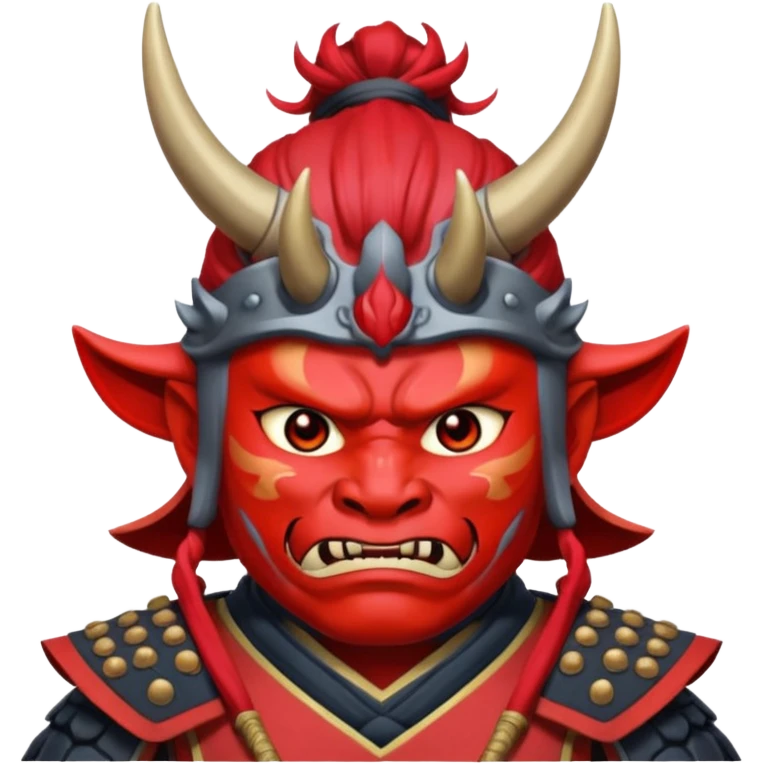 samurai oni emoji