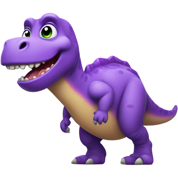 Barny the dinosaur emoji