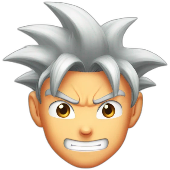 Son goku face emoji