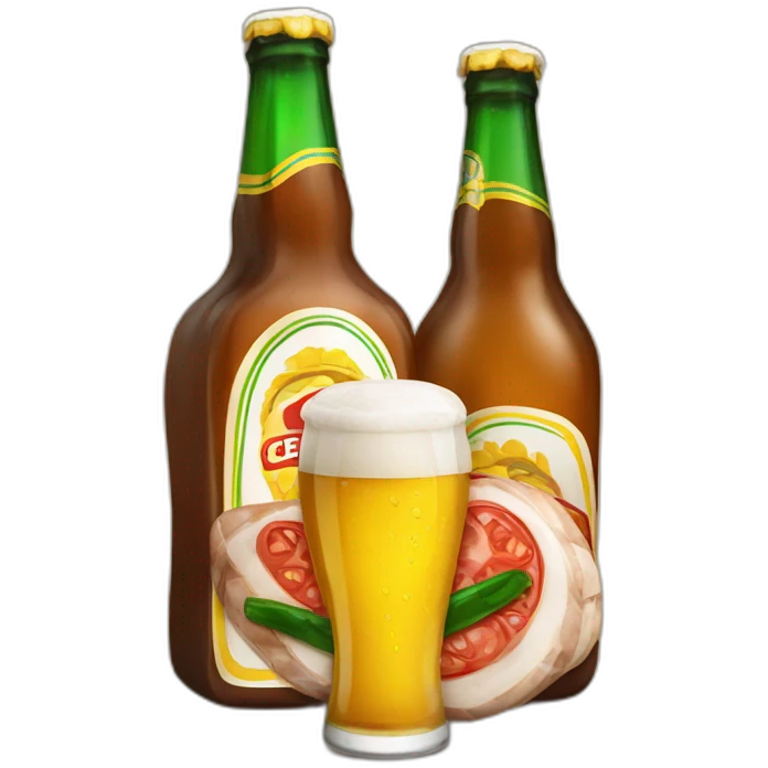 Cerveja churrasco emoji
