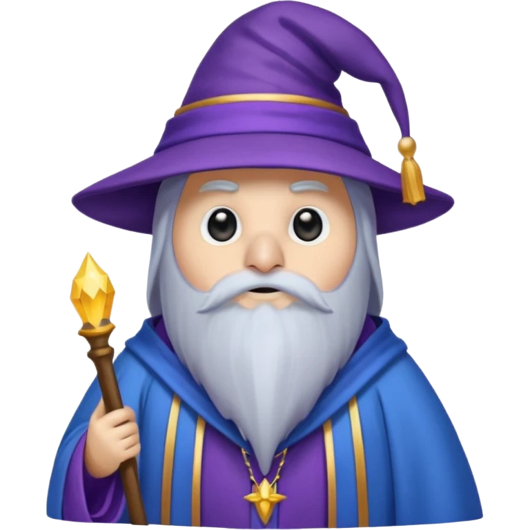 Penguin Wizard emoji