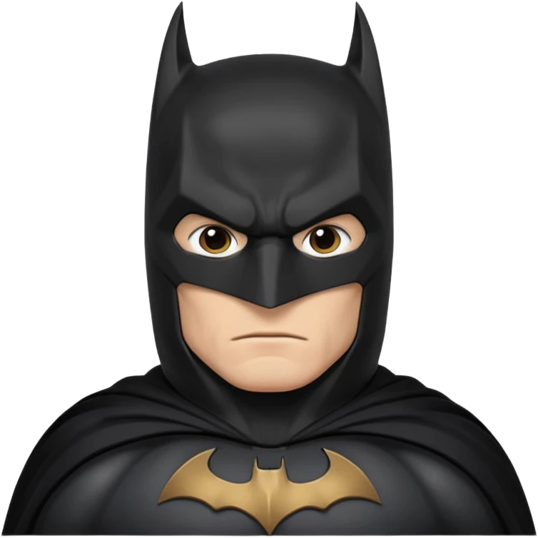 Mad batman emoji