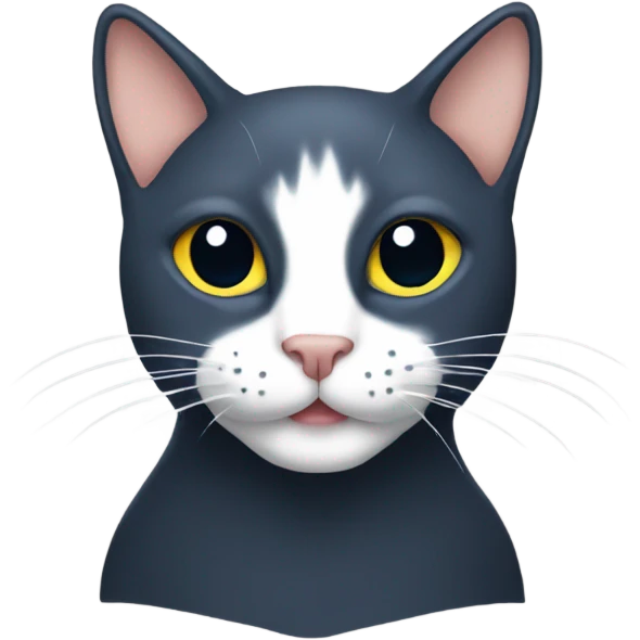 Cat silhouette emoji