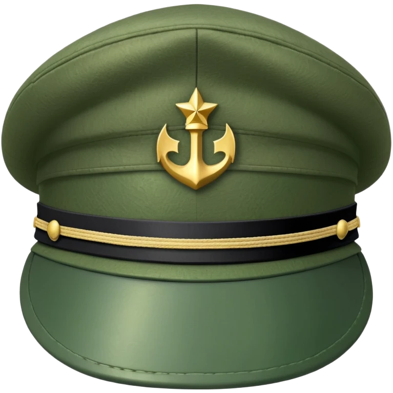 military hat emoji