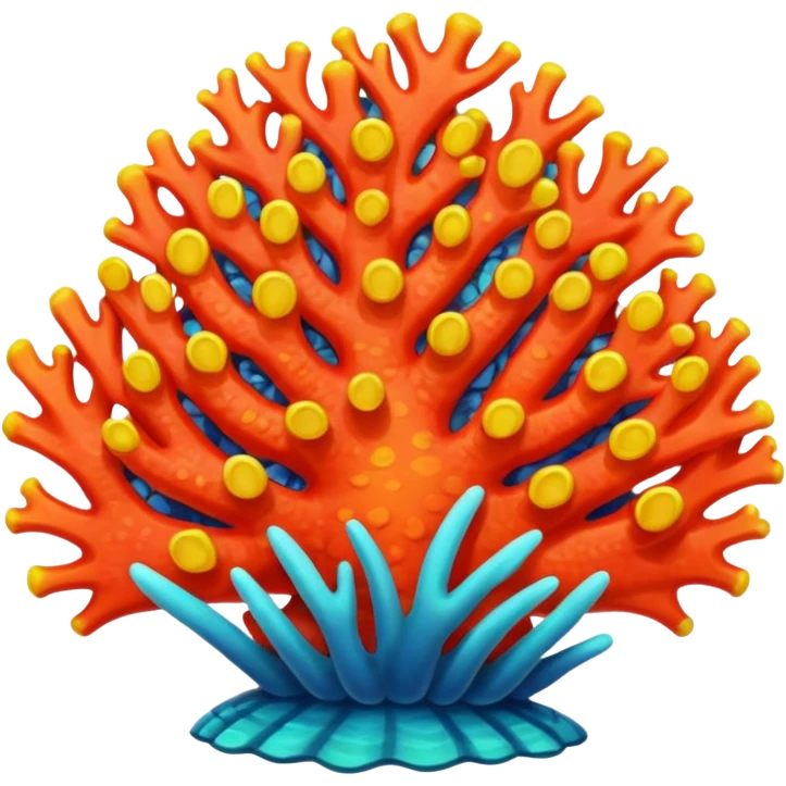 Coral emoji