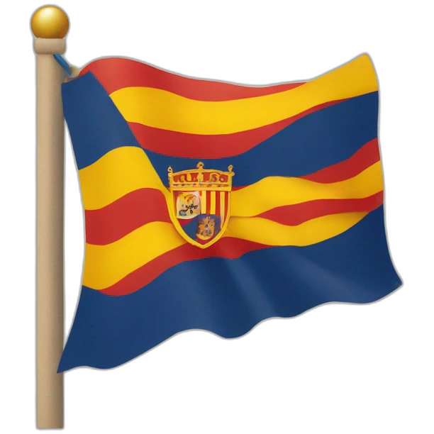 Bandera catalana emoji