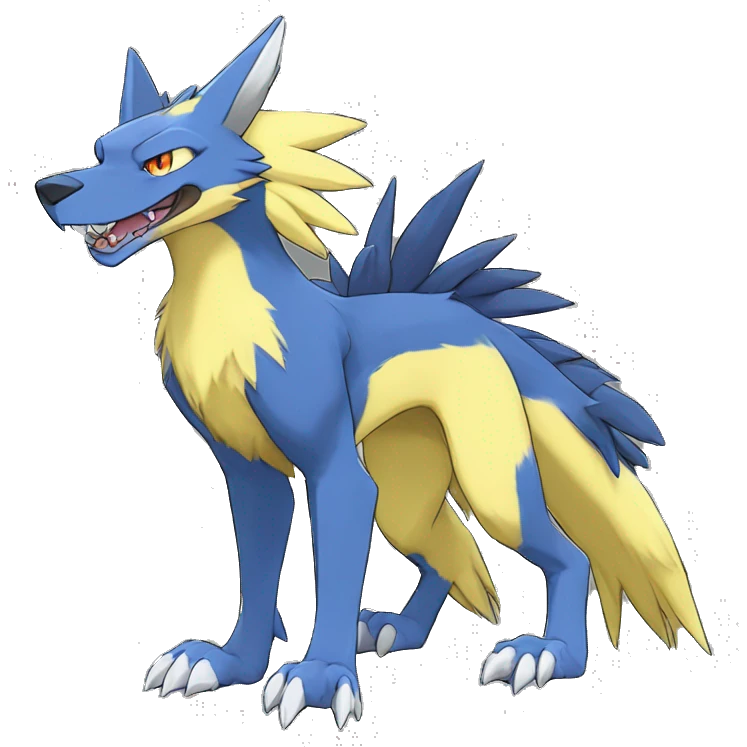 Digimon-Lombax-Sergal-Zeraora-Nargacuga-Fakemon full body emoji