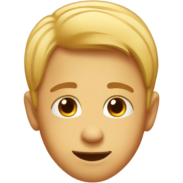 a face looking down with a smile emoji
