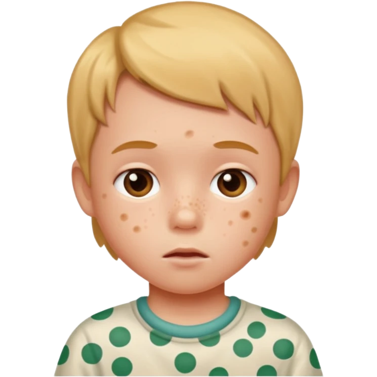 measles child emoji