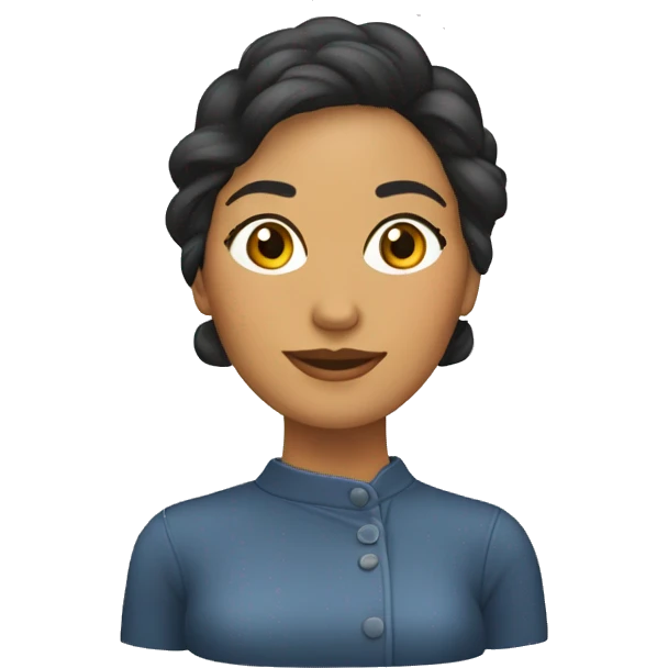 mujer 42 años dueña de una tienda de ropa  emoji