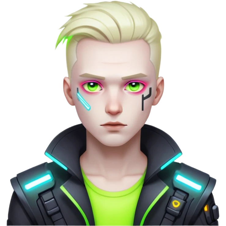 cyberpunk male emoji