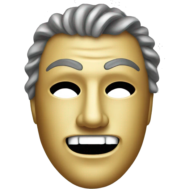 theater mask
 emoji
