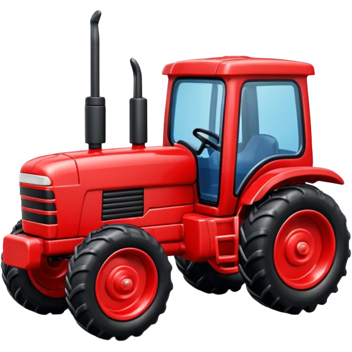 plastic toy  tractor emoji