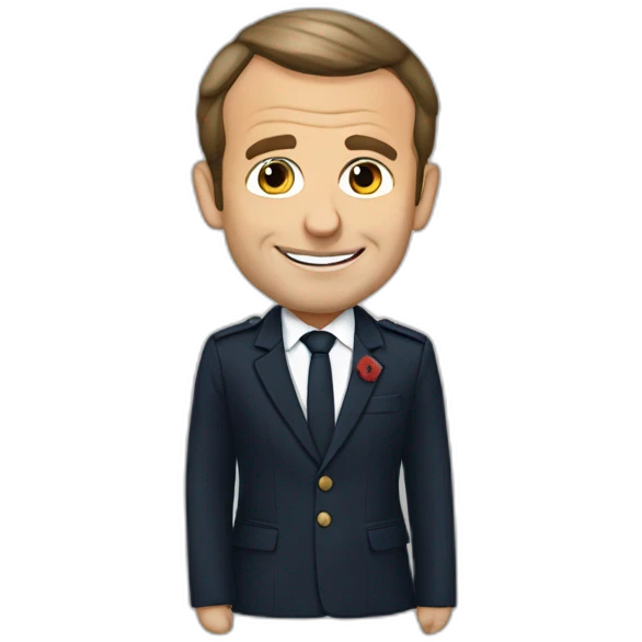 Emmanuel Macron emoji