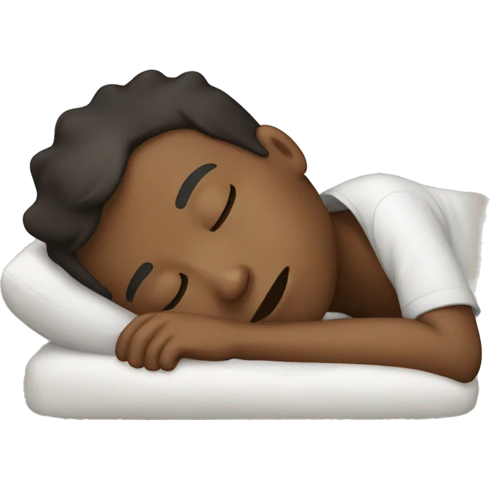 Boy sleep emoji